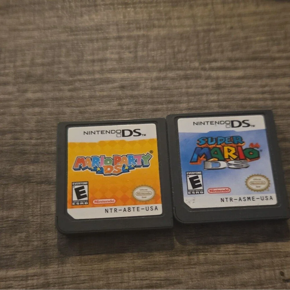 Mario DS Game Lot: Super Mario 64 DS & Mario Party DS - Nintendo DS 2-Game Bundl